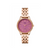 Rose Gold - Pink Dial Milano Expressions Metal Band Watch