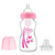Wide-Neck Options Bottles, 2-in-1 Transition Bottle Kit, Pink, 9 Ounce