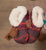 Women's Sherpa Cozies/ Booties S/M Shoe Size 4-6.5