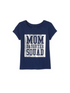 Mom Daughter  Foil Squad Graphic Tee 5Yrs