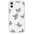 Butterfly Print Clear iPhone 11 Case